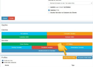 Importar profile no ReceitaNet