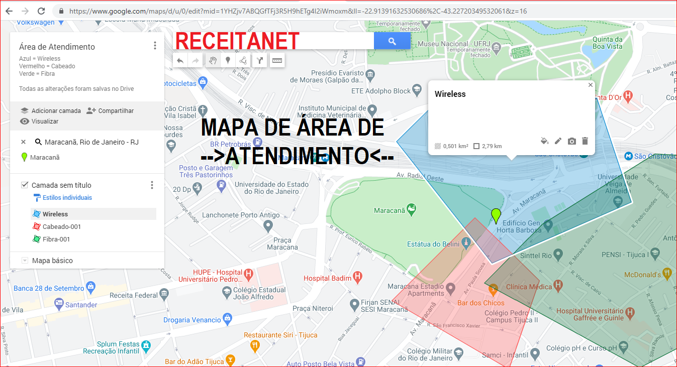 ACESSO.COM - Provedor de Internet - Google My Maps