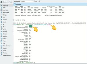 Identificando device-mode no Mikrotik