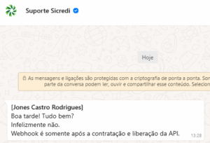 Resposta Sicredi