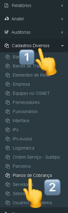 Plano de Cobrança IXER