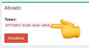 Token da integração TV Zapping no ReceitaNet